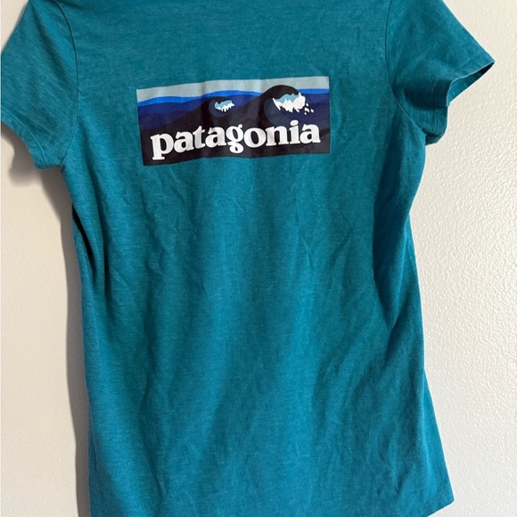Patagonia Tops - Patagonia Teal T-Shirt